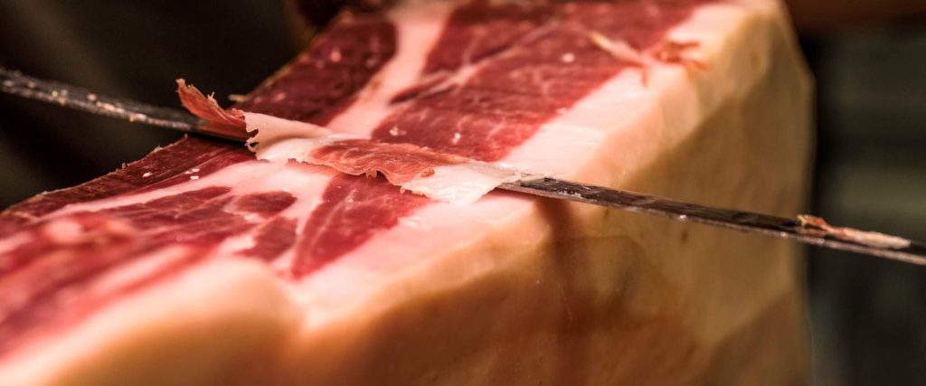 Como cortar un jamon