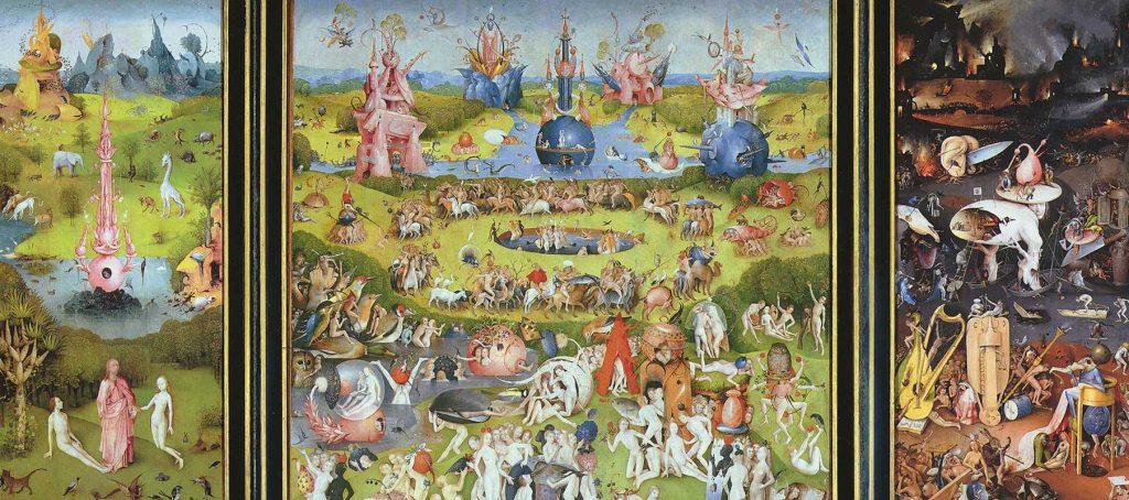 Jardín de las Delicias en el tour de símbolos ocultos en el Prado